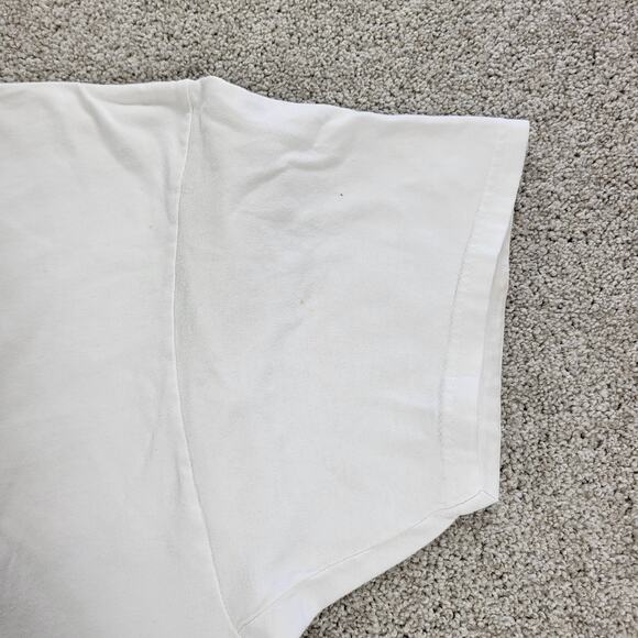 VTG IN-N-OUT Burger Las Vegas‎ Hanes T-Shirt Mens XL White Red Hot Rod Back Y2K - Picture 12 of 16